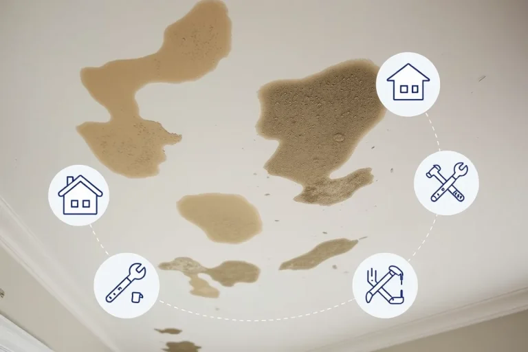 Taches d&rsquo;humidité au plafond : que couvre votre assurance habitation ?