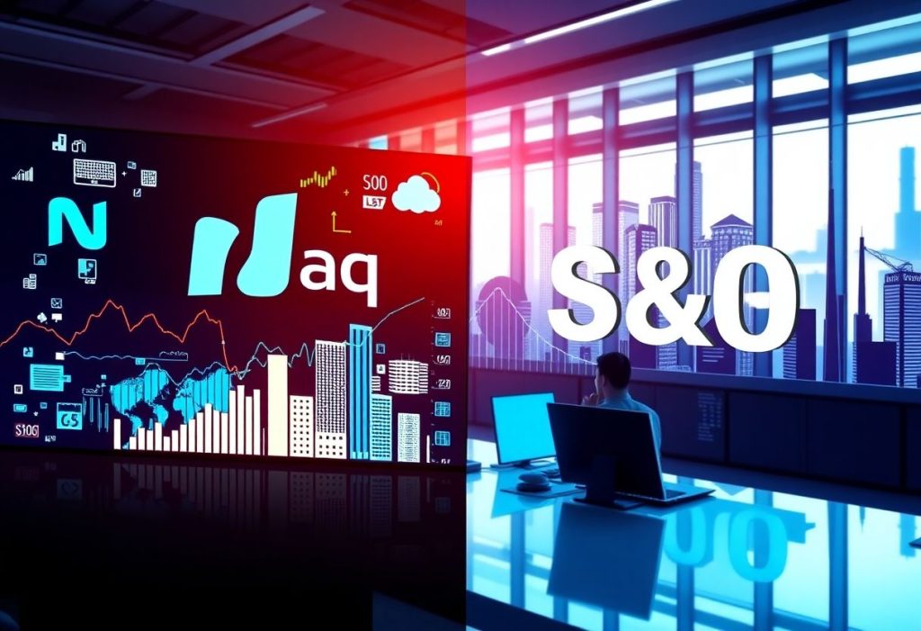 Brief SEO nasdaq ou sp500