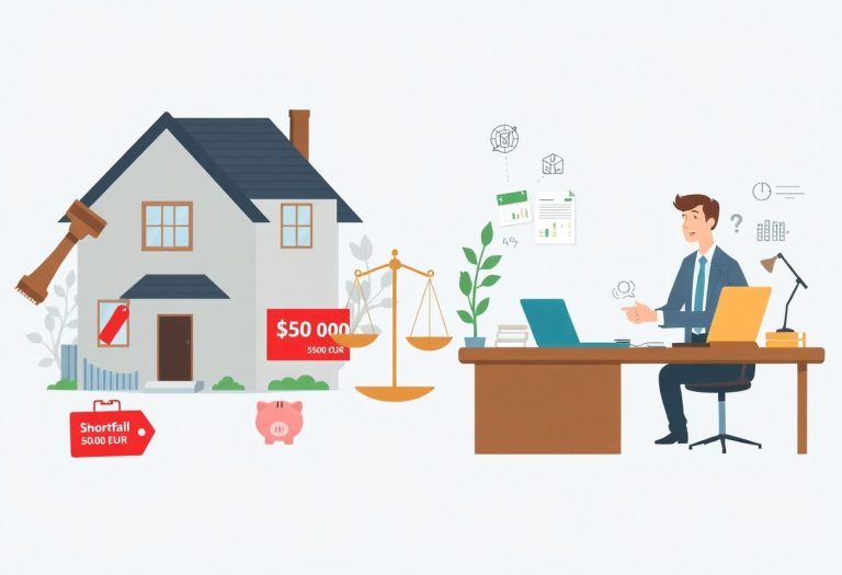 Saisie-vente immobilière : que faire si elle ne couvre pas la dette ?