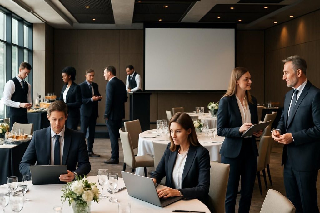 Découvrez les astuces essentielles et les bonnes pratiques pour organiser un événement d'entreprise réussi, de la planification à la réalisation.