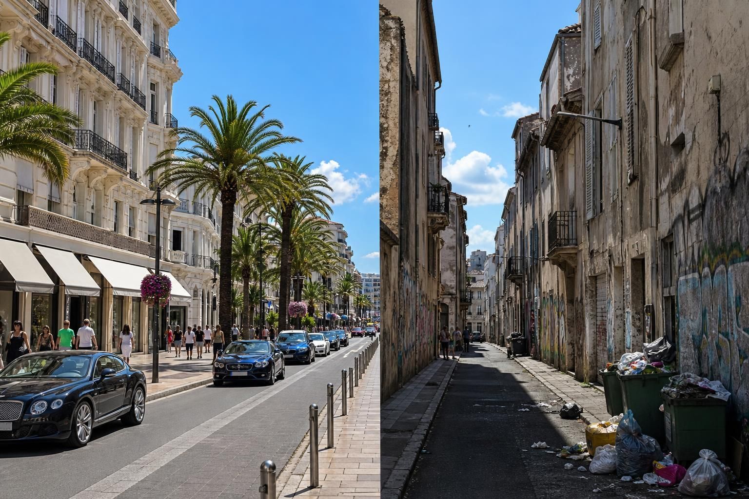 Découvrez les quartiers de Cannes à éviter pour profiter pleinement de votre séjour en toute sécurité.