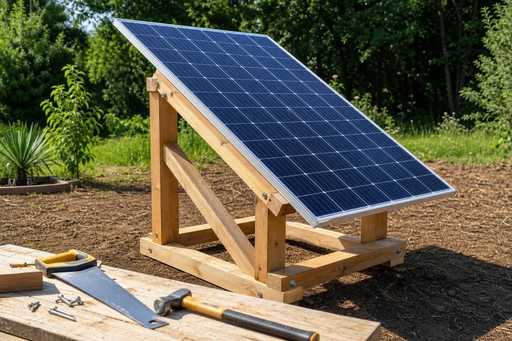 découvrez comment fabriquer un support en bois solide et durable pour votre panneau solaire grâce à notre guide étape par étape, facile à suivre même pour les débutants.